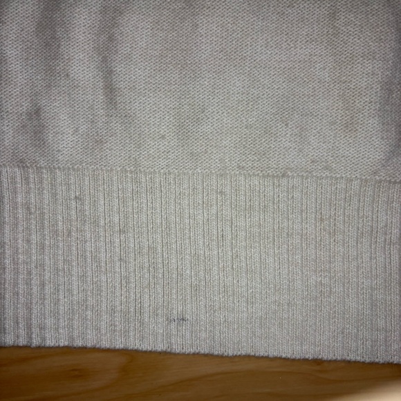 H&M Cream Cowl Neck Sweater Women’s Long Sleeve Knit Pullover - Picture 13 of 16